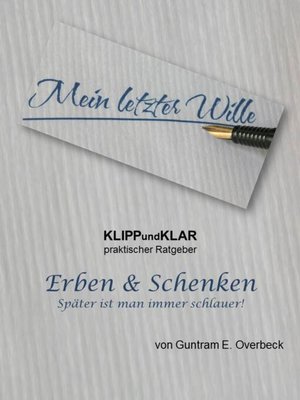 cover image of KLIPPundKLAR--Erben & Schenken